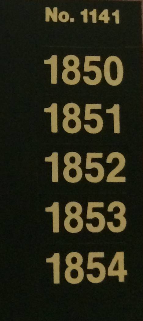 этикетка года 1850-1854 гг (Safe _1141)