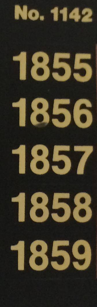 этикетка года 1855-1859 гг (Safe _1142)