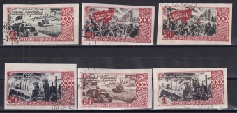 СССР - кат. Заг. №1089-1094