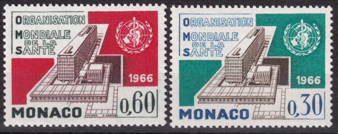 Монако - кат. №837-838