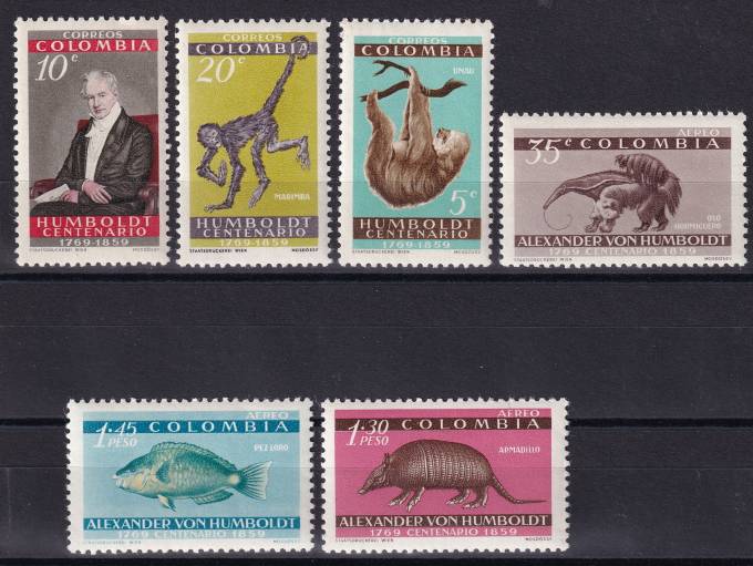 Колумбия - кат. №901-906