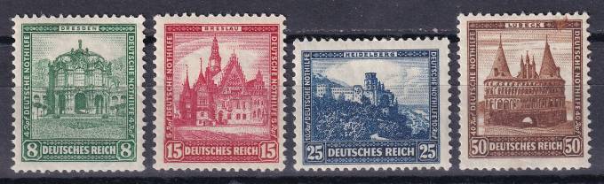 Германский Рейх - кат. №459-462