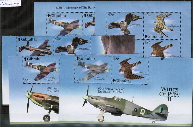 (Kolony_Gibraltar_939-44(1) Гибралтар кат. №№939-944, Бл.№№43,44
