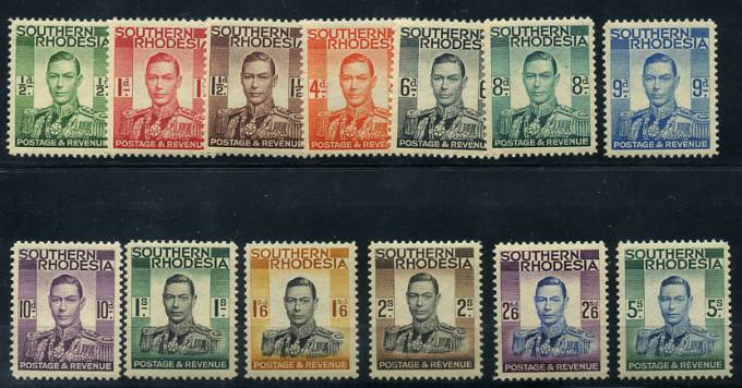 (Kolony_SouthernRhodesia_040-52(1) Каталог №40-52 **