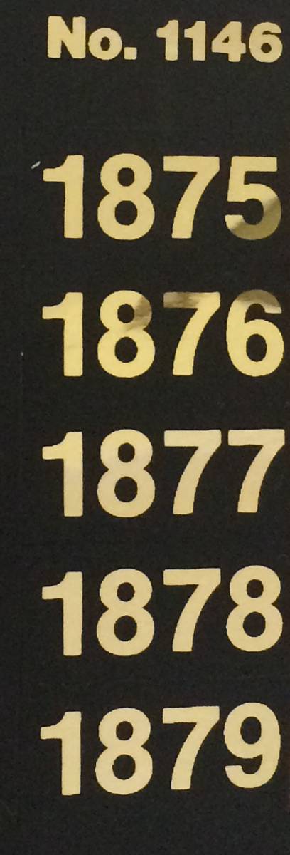 этикетка года 1875-1879 гг (Safe _1146)