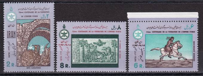 Иран - кат. Mich. №1487-1489