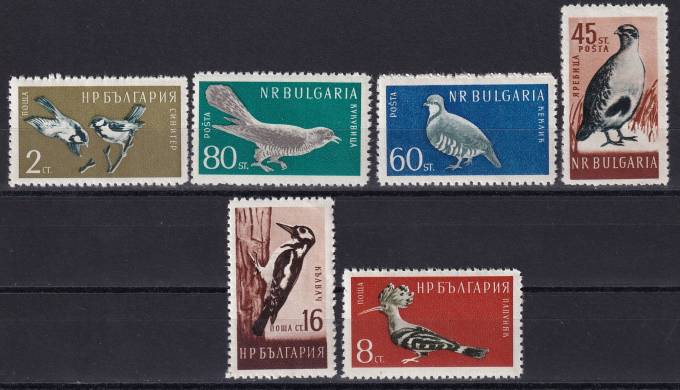 Болгария - кат. №1116-1121