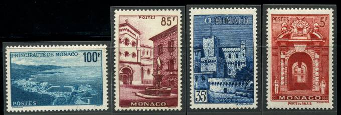 (Monaco_618-21(1) Монако. Каталог №618-621 **  