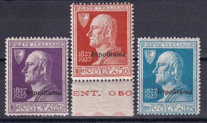 Триполитания - кат. Mich. №63-65