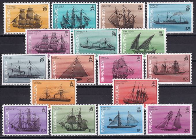 Бермудские острова - кат. Mich. №471-487