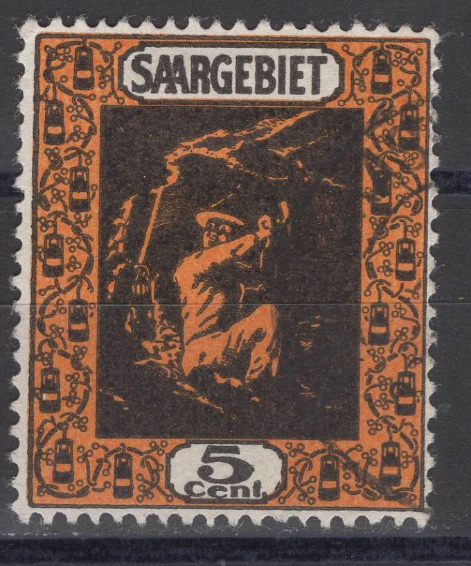 Германия - Саар - кат. №85a