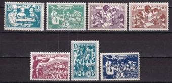 СССР - кат. Заг. №519-525