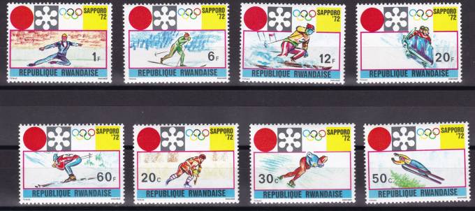 Серия - Олимпиада 1972 г. в Саппоро