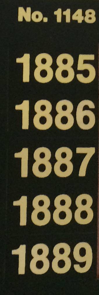 этикетка года 1885-1889 гг (Safe _1148)