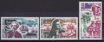 Сен-Пьер и Микелон - кат. Mich. №489-491