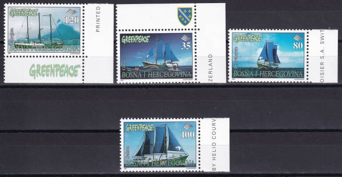 Босния и Герцеговина - кат. Mich. №87-90