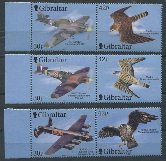 (Gibraltar_stamp_0939-944(4) Гибралтар №939-944 **