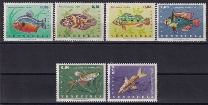 Венесуэла - кат. №1676-1681