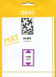 Клеммташе DAVO прозрачные 145 х 94 мм (уп 10 шт) для блоков (А14089(2))