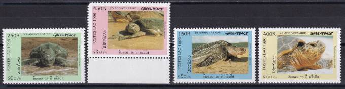 Лаос - кат. №1547-1550