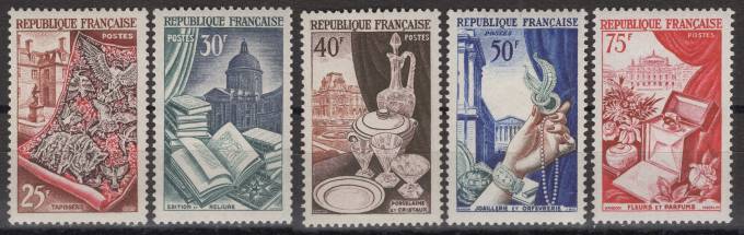 Франция - кат. №996-1000