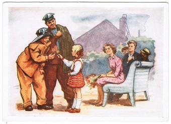 (Deti-1960_Z961) Встреча  ИЗОГИЗ 1960 г.