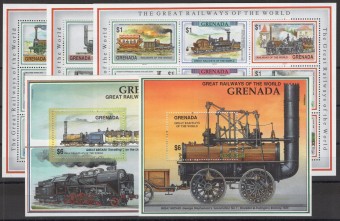 Гренада - кат. №2331-2337,BL290,BL291