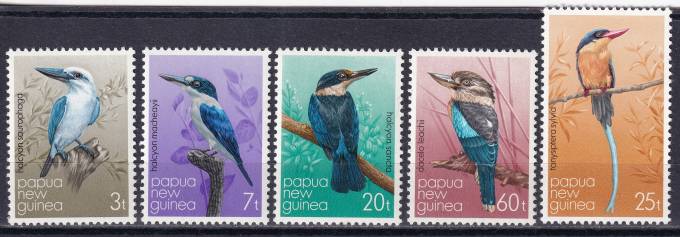 Папуа - Новая Гвинея  - кат. №402-406