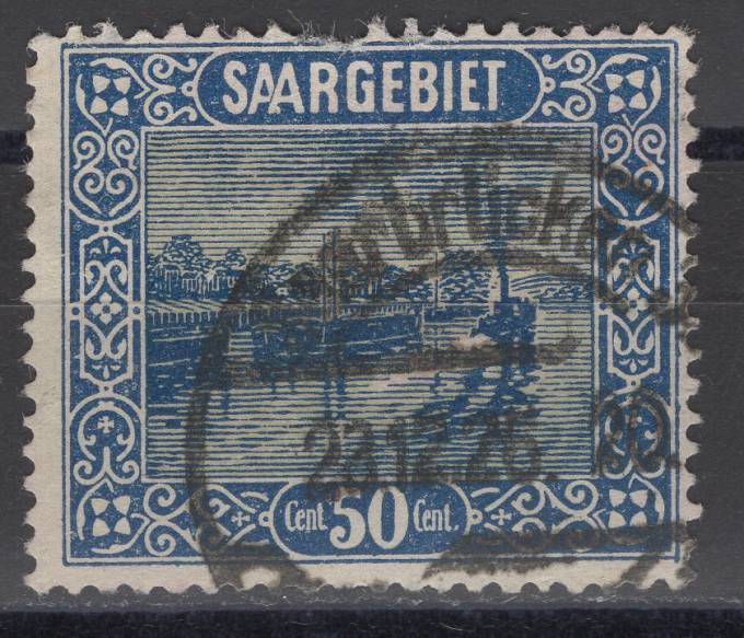 Германия - Саар - кат. №92