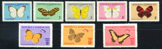 (Dominic_868-75(1) Бабочки. Каталог №868-875