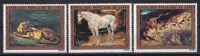 Конго, Республика (Браззавиль) - кат. №369-371