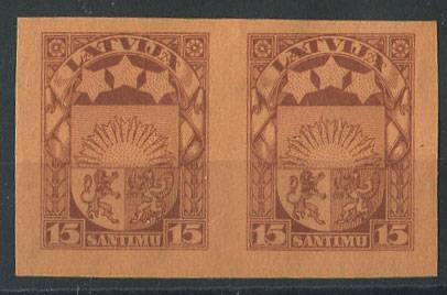 (StampLatvija_115X(1) Кат. №115X ** б/з