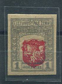 (StampLietuvos_037Usd(1g) №37Usd,*
