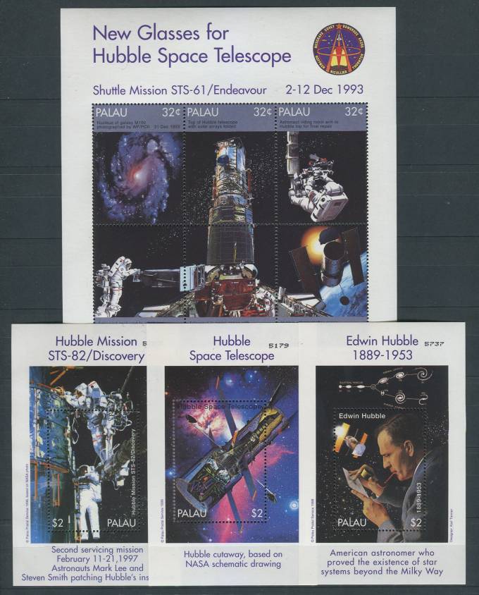 (SpaceStamp-228(1) Palau. Космос, Мл. №1267-1272 + 3 Бл. 62-64