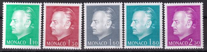 Монако - кат. №1401-1405