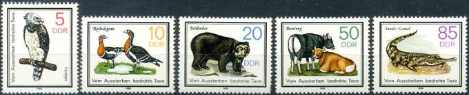 (Bear_005) Медведи. ГДР №2952-56