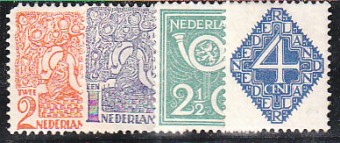 (Golandia_stamp_112-115(1) Голандия №112-115**