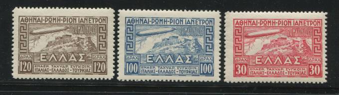  Авиация Греция №352-354 
