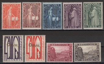 Бельгия - кат. Mich. №235-243