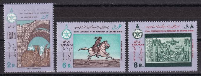 Иран - кат. Mich. №1487-1489