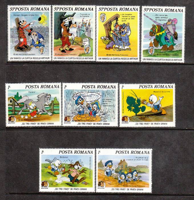 (WD_P. Rom_4209-17(4) Марки Posta Romana №4209-17