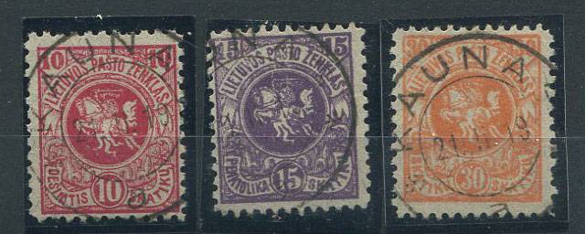 (StampLietuvos_027-29(1g) №27-29,ufi