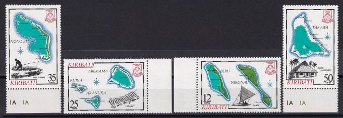 Кирибати - кат. №421-424