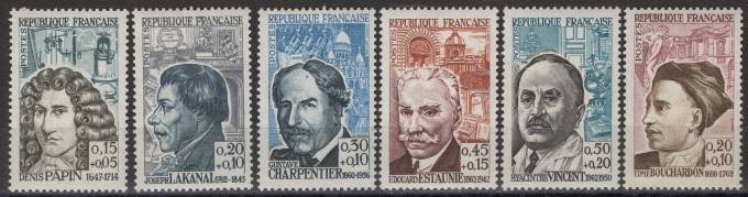 Франция - кат. №1399-1404