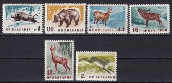 Болгария - кат. №1058B-1063B