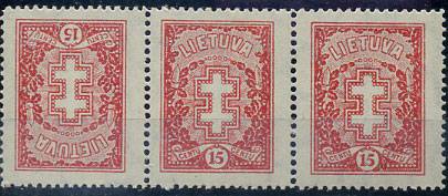 (StampLietuvos_289+289k(1) Кат. №289+289k тет.-беш**