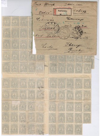 (RSFSR_conv_072) РСФСР. Заказное международное письмо 1921 г.  