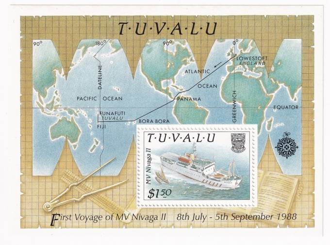 Тувалу - кат. Mich. №BL41