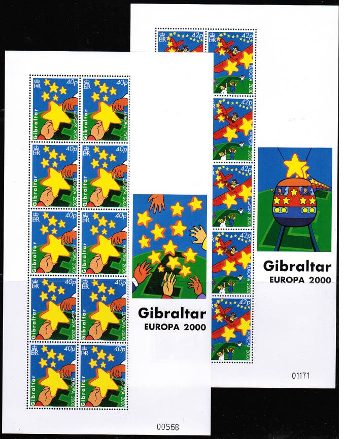  (Gibraltar_stamp_0905-08(1) Гибралтар кат. №№905-908 Малые листы (1)
