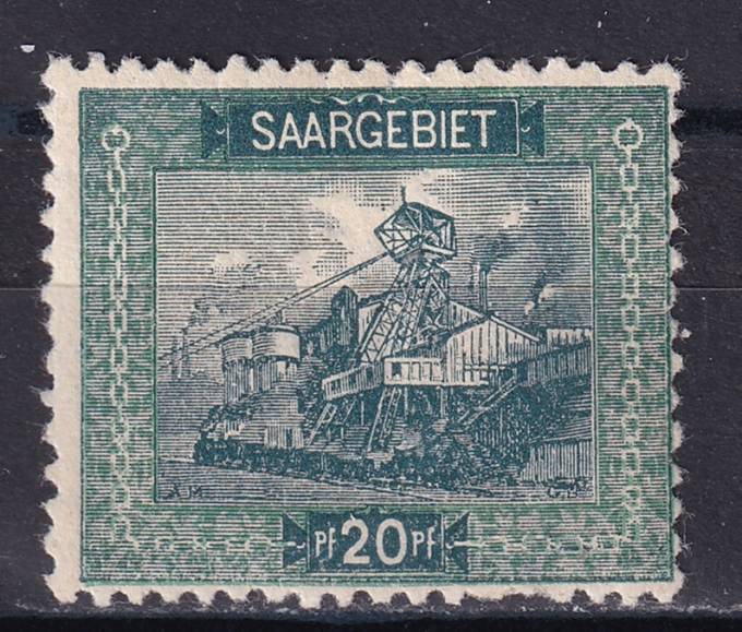 Германия - Саар - кат. №55A